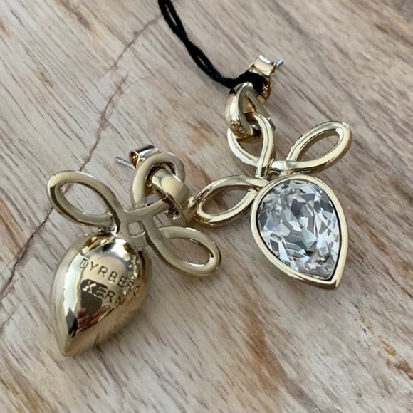 Dyrberg/Kern Ginette Swarovski crystal earrings - Picture 3 of 7